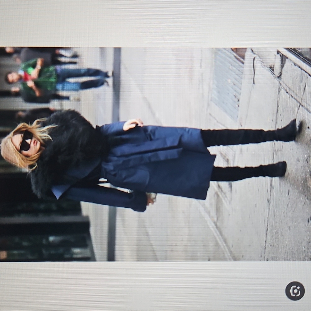 STUART WEITZMAN: Black Suede Block Heel Over The Knee Boots